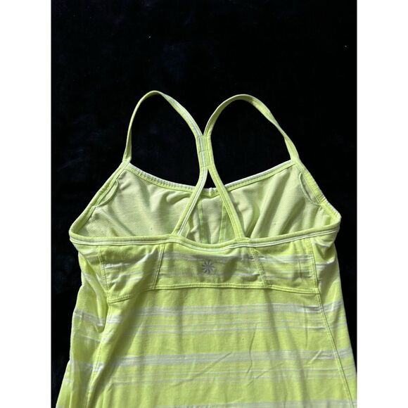 Athleta Tank Top Womens Black V-Neck Racerback Sleeveless Performance Yoga Sz M - Picture 3 of 9